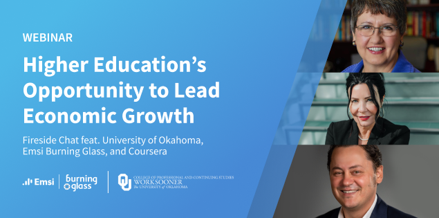 Fireside Chat: Higher Education’s Opportunity to Lead Economic Growth