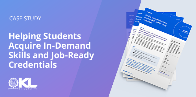 Helping students acquire in-demand skills and job-ready credentials
